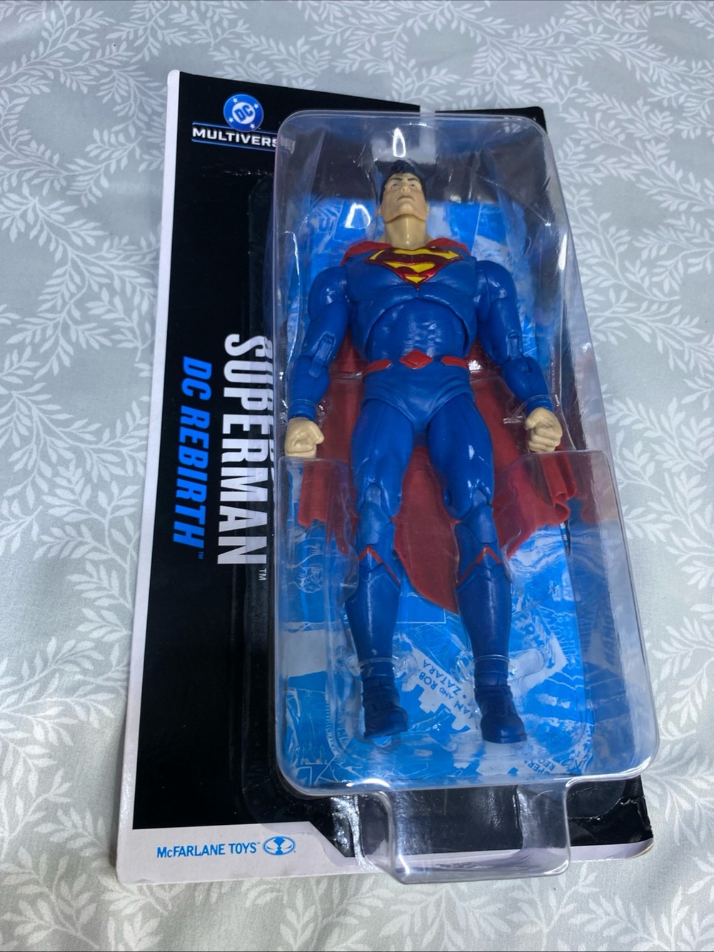 DC Comics Superman Action Figure in Blue and Red